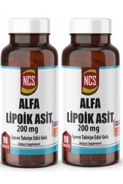 NCS Coenzyme Q-10 and Alpha Lipoic Acid L-Carnitine 2x90 Tablets - Pill Box