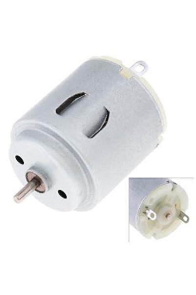 EmAyCenter 5 Adet Arduino R260 Micro 5V Motor 1.61W DC Motor 12300 rpm 2mm Şaft