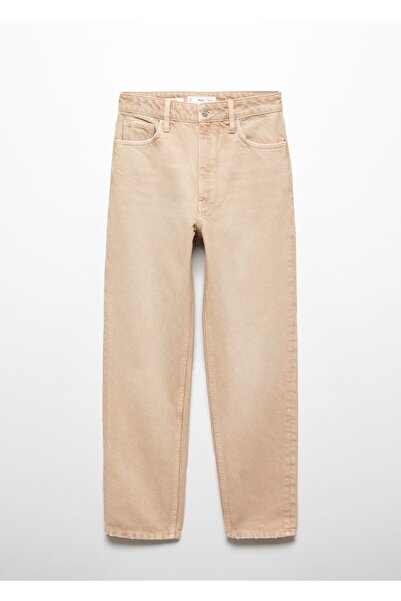 MANGO Woman Yüksek belli mom jean