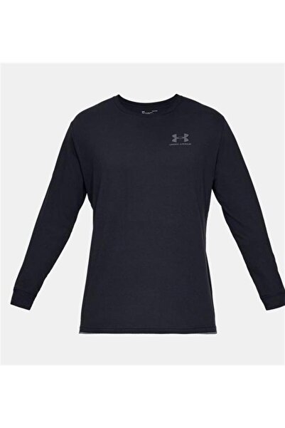 Under Armour Ua Sportstyle Αριστερό Στήθος Ls Μαύρο