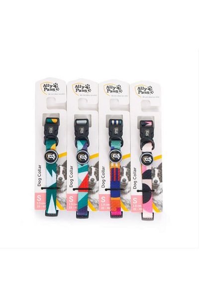 ALLYPAWS 1.5 cm Wide Small Dog Collar - 25-40 cm Collar