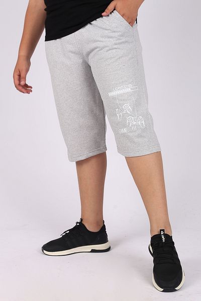 Çiggo Kids Pantaloni scurți/Capri cu buzunare cu imprimeu pentru jocuri de încărcare pentru băieți
