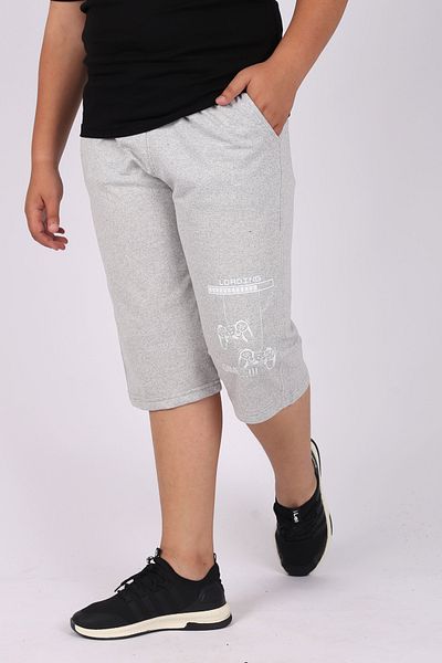 Çiggo Kids Pantaloni scurți/Capri cu buzunare cu imprimeu pentru jocuri de încărcare pentru băieți