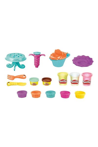 Play Doh Play-doh Fun My Kitchen Play Set Confetti Cupcakes E7253-f2929