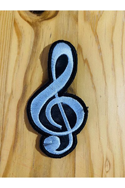 icase 3X8CM الموسيقى ملاحظة التطريز التصحيح - الحجاب التصحيح