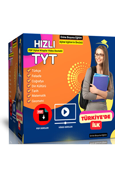 Enine Boyuna Eğitim Hızlı TYT (Yüzde Yüz Kazandıran TYT Seti)
