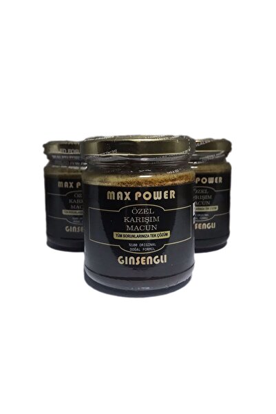 Maxpower Max Power Ginsengli 240 Gr Güç - 3 Adet