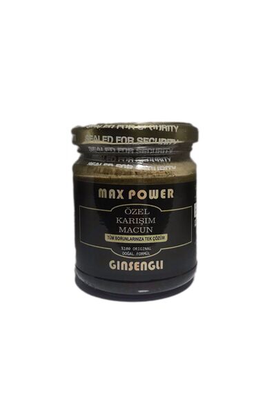 Maxpower Max Power Ginsengli Macun 240 Gr Güç