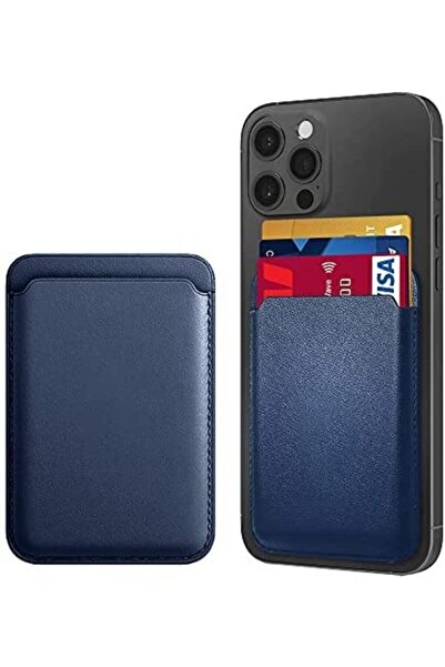 By mia Iphone 15 Tüm Modelerine Uyumlu Magsafe Özellikli Cardsafe Lacivert De...