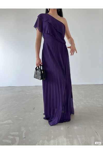 Secret Passion Lingerie NEW MODEL PLEATED LINED CHIFFON EVENING DRESS AND HOLIDAY DRESS582849 742