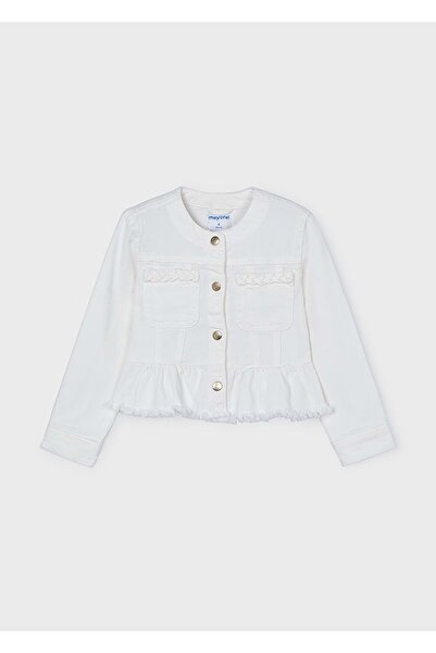 MAYORAL جاكيت بناتي كريمي