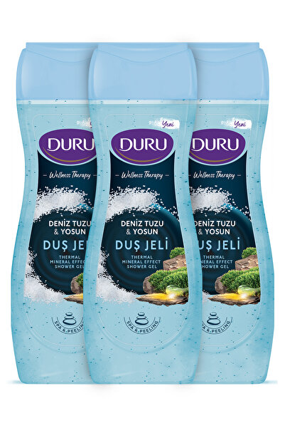 Duru Wellness Therapy Deniz Tuzu & Yosun Duş Jeli 3x450ml