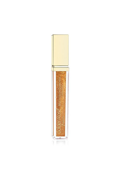 Golden Rose Multicolor Diamonds Lipgloss - Simli Bakır Renkli Dudak Parlatıcı...