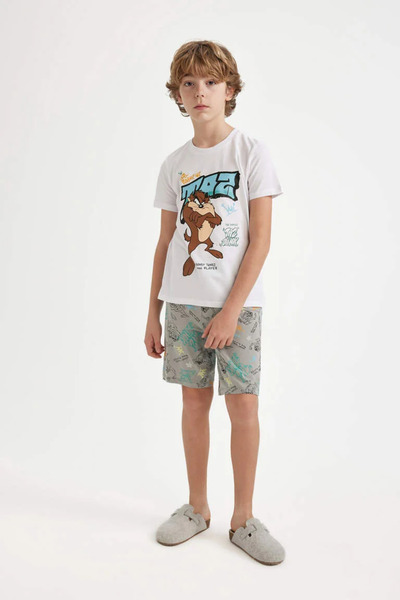 DeFacto Dečački set pidžama kratkih rukava Looney Tunes - A2374a824sm