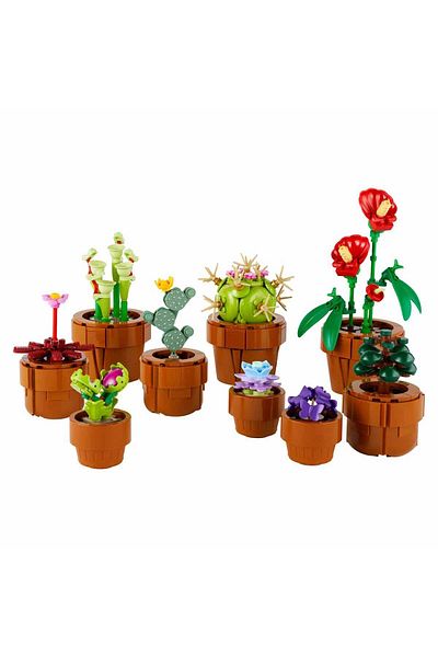 LEGO Icons Tiny Plants 10329 - Decorative, Collectible and Displayable Wound for Adults