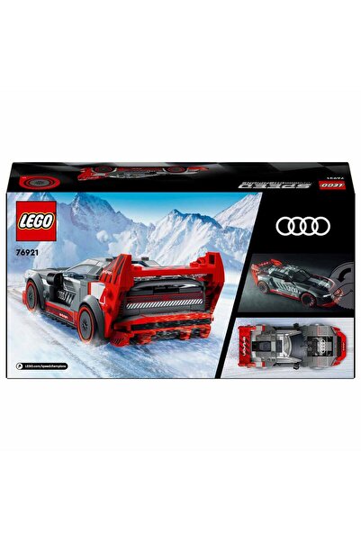 LEGO سيارة سباق Speed Champions Audi S1 e-tron quattro 76921 للأطفال من سن 9 سنوات فما فوق