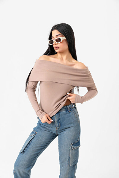 Benedetto Μακρυμάνικο με ανοιχτούς ώμους