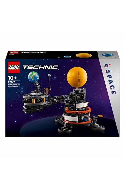 LEGO مسار الأرض والقمر 42179 - ذراع لعشاق الفضاء للأطفال بعمر 10 سنوات فما فوق