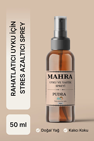MAHRA KOZMETİK Pudra Uyku Ve Yastık Spreyi Rahatlatıcı Uyku Ve Stres Azaltıcı...