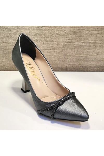 BİLENER Bilener 902 Pantofi stiletto cu toc înalt din piatră închisă