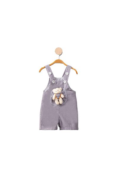 babycandor Children's salopet with Teddy Bear