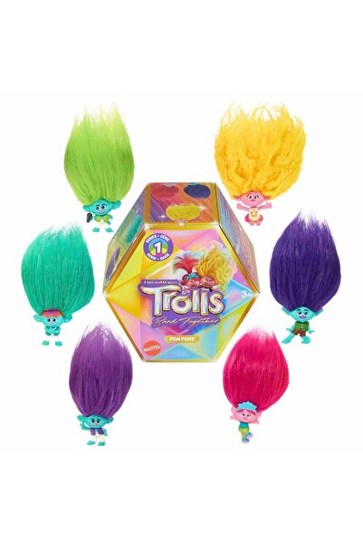 mattel Trolls Band Together Pom Pom Anahtarlık S1 Sürpriz Paket HPB53