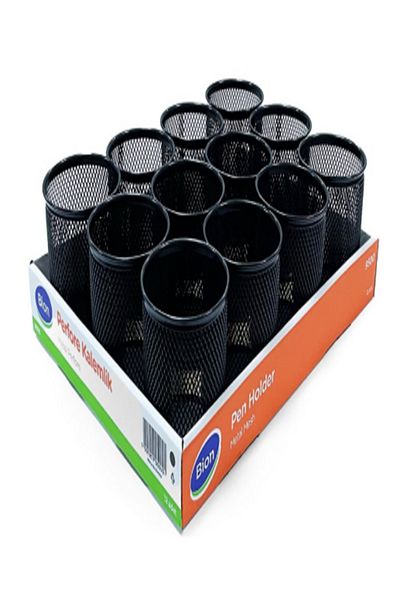 Bion Black Mas Bion Perforated Single Pen Holder 9500 - Pack of 12