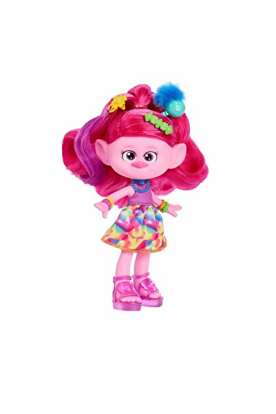 mattel Trolls Band Together Hair-Tastic Queen Poppy HNF25