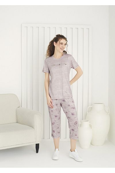 Rozalinda Capri Women's Pajama Set - 3008