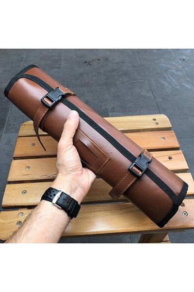 dergah tesbih 25' Brown Rosary Roll with Belt