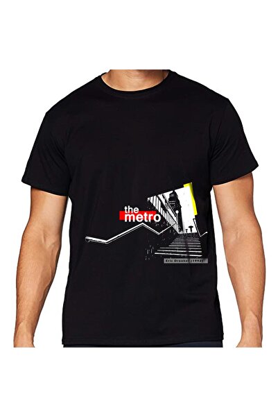 Crea Eymer Wear Велосипедна кофта з принтом Metro Desen, 100% бавовна, чорна