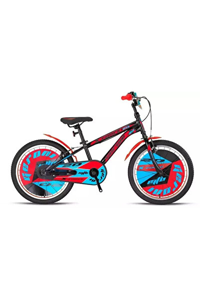 Kron X-FORCE 16 JANT MTB - 10' - Vitessiz - V.B. - Siyah-Kırmızı/Mavi