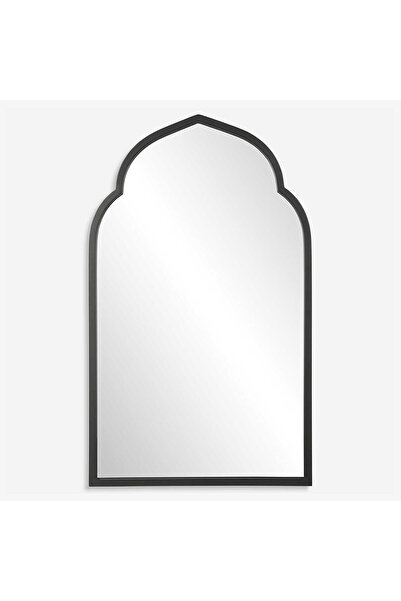 MKS Design 60x100 Kubbe Duvar Dekor Aynası / Asimetrik Ayna / Konsol Aynası / Düzensiz Ayna / Estetik Ayna