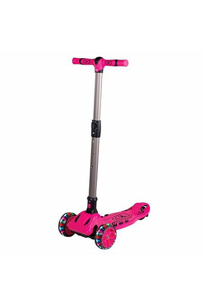 Cool Wheels 3+ Age Illuminated White Maxi Scooter - 3 Wheels, Pink