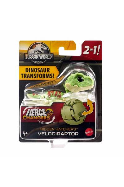 mattel Jurassic World Değişim Serisi 2in1 Dinozor Figürü HLP00 - Velociraptor