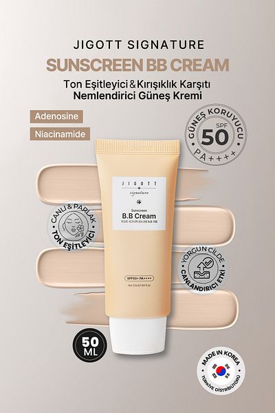 Jigott Jigott SPF 50 PA - Tone Equalizing Anti-Wrinkle BB Cream 50 ML