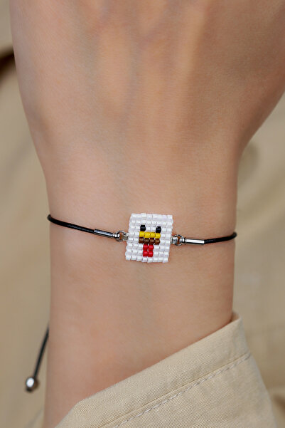 Kübüşün Atölyesi - Miyuki Minecraft Bileklik - El Yapımı - Chicken Minecraft