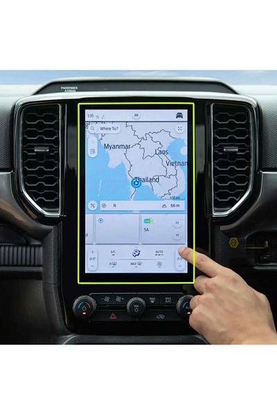 Universal 12 inch Navigation Compatible Nano Screen Protector 2023 Compatible For Ford Ranger