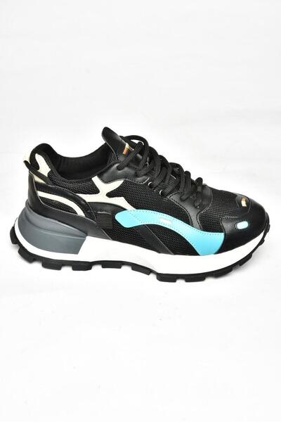 Fox Shoes S312213109 Чорні кросівки на товстій підошві