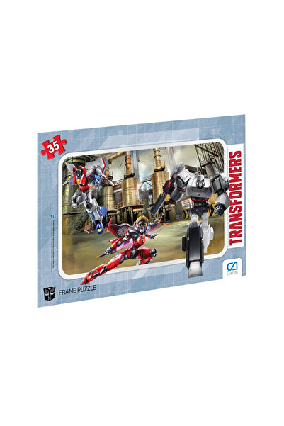 CA Games Transformers Lisanslı 35 Parça Çerçeveli 34x24cm Çocuk Puzzle Yapboz...