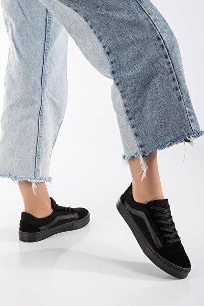 BY İMİS SHOES Unisex Kömür Keten Spor Ayakkabı