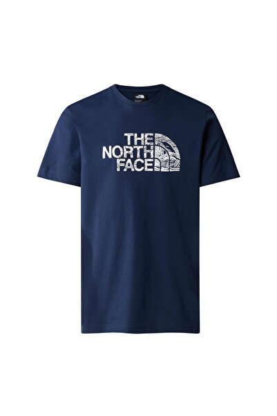 THE NORTH FACE M S/S WOODCUT DOME TEENF0A87NX8K21  T-Shirt