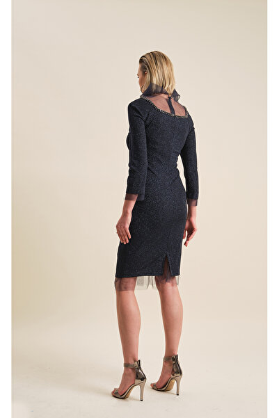 VERDA Сукня з тюлевими деталями