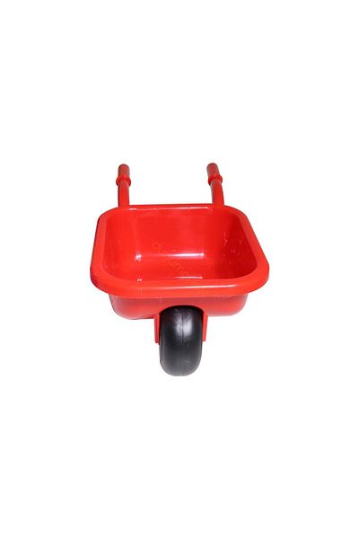 BYCEGU RED COLOR BEACH SAND ACTIVITY TOY HAND CAR FROM SEA MATERIALS