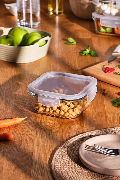 Emsan Luna 800 ml Borosilicate Storage Container