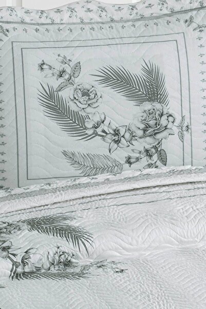 ŞENER HOME Örtüm Азія Сірий Одномісний Капітоне Покривало для Ліжка