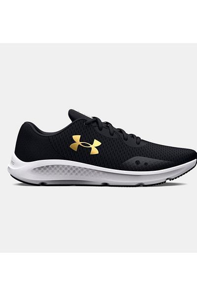 Under Armour Ua Charged Pursuit 3 - Black/White/Gold Color