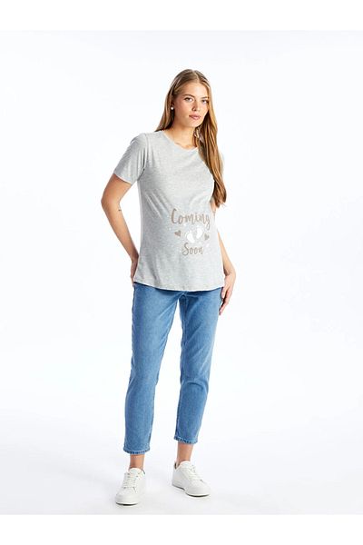 LC Waikiki LCWAIKIKI Umstandsjeans im Mom-Fit mit Einsätzen für den Bauchbereich