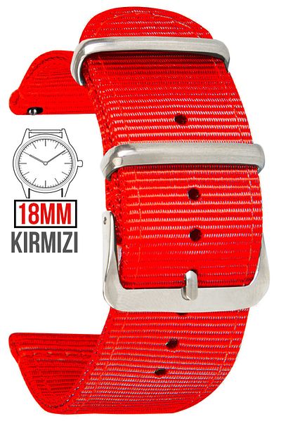 COBRA 18mm Fossil-Welder-Casio-Seiko-Omega-Armani Watch Compatible Nato Textile Fabric Watch Band Ntcft18