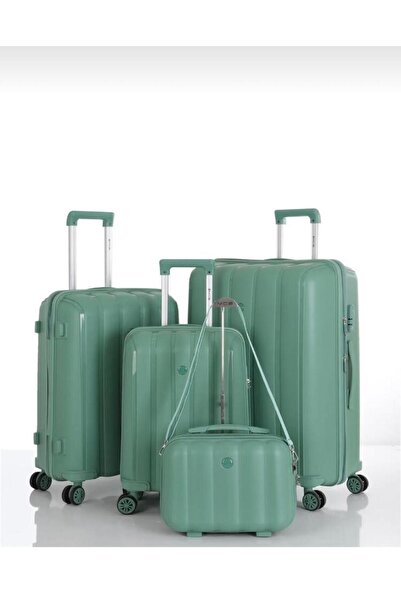 MÇS 4'LÜ SET KIRILMAZ VALİZ SETİ